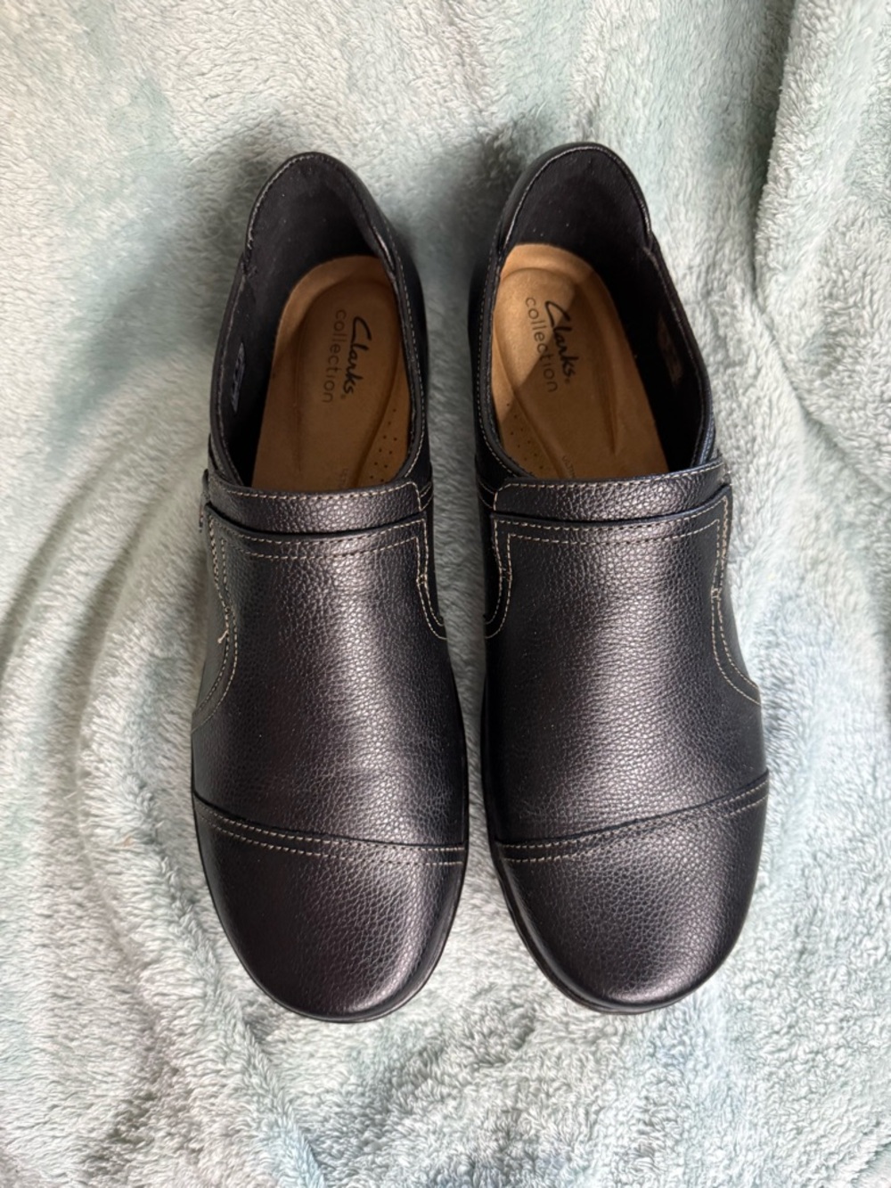 Clarks Women’s Black Cora Poppy Size 12 New w/o box